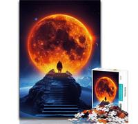 1000 Piece Jigsaw Puzzles for Teenagers Psychedelic Alien Planet Jigsaw,Toys Educational Games Stress Relieving Unique Birthday And Gifts 26x38cm