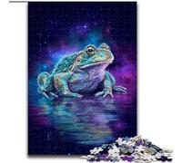1000 Piece Jigsaw Puzzles for Teenagers Psychedelic Frog, for 14+ Challenging Game As A Gift for The Whole Family And Friends (Size50x75cm)