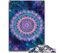 1000 Piece Jigsaw Puzzles for Teenagers Psychedelic Mandragora Flower Challenging Game And Family Play Educational Game for Birthday, Chrismas 26x38cm