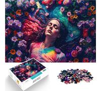 1000 Piece Jigsaw Puzzles for teenagers Rainbow Garden Dreamer Mustermontage Einzigartige Wohndekoration und Geschenke38x26cm