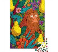 1000 Piece Jigsaw Puzzles for Teenagers Rainforest Orangutan Puzzle for Adults Hands-on Game Wall Decoration Unique Birthday And Gifts 52x38cm/1000pcs