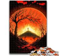 1000 Piece Jigsaw Puzzles for Teenagers RED DAWN Challenging Game Toys for Is Ideal As A Gift for The Whole Family 50x75cm