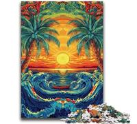 1000 Piece Jigsaw Puzzles for Teenagers Sea View for And 14 Years And over Educational Challenge Fun Activities at Home, Birthday Gifts, Travel Gifts 26x38cm