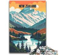 1000 Piece Jigsaw Puzzles for Teenagers Serene New Zealand Challenging Game And Family Play Wall Decoration Unique Birthday And Xmas Gifts (size 38x52cm)