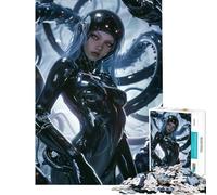 1000 Piece Jigsaw Puzzles for Teenagers Sexy Woman Warrior Help The Brain Exercise Difficult Hard Relaxing Games Suitable for Ages 14 And Up (38X52cm)