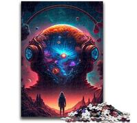 1000 Piece Jigsaw Puzzles for Teenagers Singularity Learning Educational Toys Fun at Home Activities, Birthday Present,Travel Gifts 26x38cm