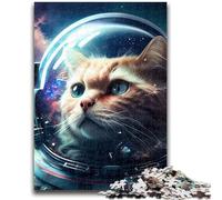 1000 Piece Jigsaw Puzzles for Teenagers Space Cat Universe for And 14 Years And over Impossible Game Christmas Birthday Gift 50x75cm