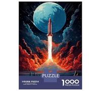 1000 Piece Jigsaw Puzzles for Teenagers Space Exploration Poster Adult Puzzles Toy Wall Decor A Work of Art for Birthday, Chrismas 38x26cm/1000pcs