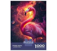 1000 Piece Jigsaw Puzzles for Teenagers Space Flamingo Jigsaws for Adults Family Game Pattern Assembly Unique Birthday And Gifts 52x38cm/1000pcs