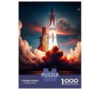 1000 Piece Jigsaw Puzzles for Teenagers Space Shuttle Jigsaw for Adults DIY Toys Pattern Assembly Help The Brain Exercise 70x50cm/1000pcs