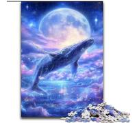 1000 Piece Jigsaw Puzzles for Teenagers Space Whale, Educational Toys for Is Ideal As A Gift for The Whole Family for And 14 Years Old (Size 50x75cm)
