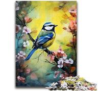 1000 Piece Jigsaw Puzzles for Teenagers Sparrow on The Tree Challenging Game And Family Play Wall Decoration Unique Birthday And Xmas Gifts 26x38cm