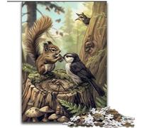 1000 Piece Jigsaw Puzzles for Teenagers Sparrows And Jellyfish, for Educational Game Challenge Toy Unique Home Decor And Gifts (Size 26x38cm)
