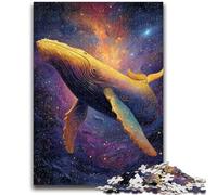 1000 Piece Jigsaw Puzzles for Teenagers Spiritual Whale 1000 Piece Jigsaw,Interesting Stress Reduction Parent-child Interaction (75x50cm)