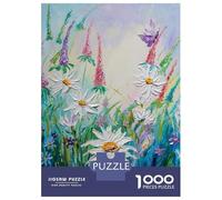 1000 Piece Jigsaw Puzzles for Teenagers Summer Idyll Puzzle for Adults Family Games Presents for Women Stress Reduction Gifts 52x38cm/1000pcs