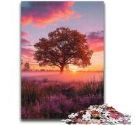 1000 Piece Jigsaw Puzzles for Teenagers Sunset Landscape Adult Puzzles,Learning Educational Toys Family Games Unique Birthday And Gifts (50x75cm)