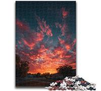 1000 Piece Jigsaw Puzzles for Teenagers Sunset Landscape Teenager Jigsaw,Relax Games Is Ideal As A Gift for The Whole Family (75x50cm)