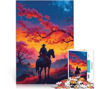 1000 Piece Jigsaw Puzzles for teenagers Sunset landscapes gaming Hands-on-Spiel einzigartiges Herausforderungsspiel38x26cm