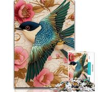 1000 Piece Jigsaw Puzzles for Teenagers Swallow Art,Toys Educational Games Stress Relieving Artists Collection,Fine Art 75x50cm