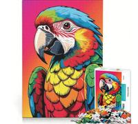 1000 Piece Jigsaw Puzzles for Teenagers Talking Parrots Educational Toy Tough Challenge for Is Ideal As A Gift 38x26cm