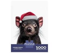 1000 Piece Jigsaw Puzzles for Teenagers Tasmanian Devil Christmas Portrait Puzzles for Adults Anti-Stress Toys Analysis And Logic Unique Birthday And Gifts 52x38cm/1000pcs