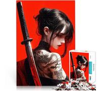 1000 Piece Jigsaw Puzzles for teenagers tattoo sexy assassin's Analyse und Logik Verbessern Sie das Gedächtnis75x50cm