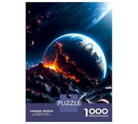 1000 Piece Jigsaw Puzzles for Teenagers Terrestrial Collision Jigsaw for Adults DIY Toys Pattern Assembly Help The Brain Exercise 38x26cm/1000pcs