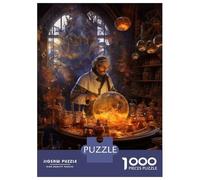 1000 Piece Jigsaw Puzzles for Teenagers The Alchemist Jigsaws for Adults Family Game Pattern Assembly Unique Birthday And Gifts 52x38cm/1000pcs