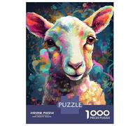 1000 Piece Jigsaw Puzzles for Teenagers The Innocent Lamb Puzzle for Adults Relax Games Perfect Decoration Deal As Gifts for The Whole Family 38x26cm/1000pcs