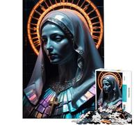 1000 Piece Jigsaw Puzzles for Teenagers The Virgin Mary Help The Brain Exercise Difficult Hard Relaxing Games Suitable for Ages 14 And Up (38X52cm)