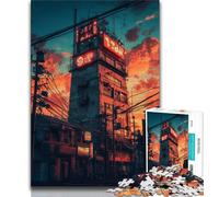 1000 Piece Jigsaw Puzzles for Teenagers Tokyo, Japan Teenager Jigsaw,Birthday Present, Gifts, Wall Art for Age 14 Years Up 26x38cm