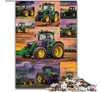 1000 Piece Jigsaw Puzzles for Teenagers Tractor Collage, for Age 14 Years And over Home Decor As A Gift for The Whole Family And Friends (size 50x75cm)