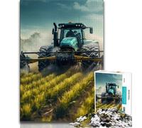 1000 Piece Jigsaw Puzzles for Teenagers Tractor Implements,Challenging To Complete But Fun And Humorous Birthday Present,Gifts,Wall Art (38x26cm)