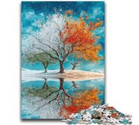 1000 Piece Jigsaw Puzzles for Teenagers Tree of Life Adult Jigsaw,Quiz Game for Is Ideal As A Gift for The Whole Family (50x75cm)