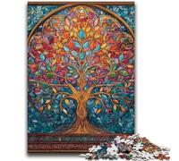 1000 Piece Jigsaw Puzzles for Teenagers Tree of Life Decompressing Intellectual Educational Toy Secret Santa Gifts 50x75cm