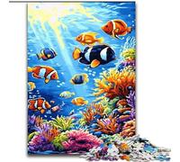 1000 Piece Jigsaw Puzzles for Teenagers Underwater World, Educational Toys for Is Ideal As A Gift for The Whole Family for And 14 Years Old (Size 26x38cm)