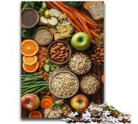 1000 Piece Jigsaw Puzzles for Teenagers Vegetables Collection Artistic Wall Decor & Birthday Gift Idea for Friends, Home Office 26x38cm