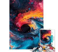 1000 Piece Jigsaw Puzzles for Teenagers Vibrant Burst Jigsaw for Adults Hands-on Game Analysis And Logic Stress Reduction Gifts (Size 38x26cm)