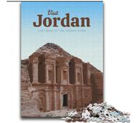 1000 Piece Jigsaw Puzzles for Teenagers Visit Jordan Toy Intellectual Game for Home Decoration for Age 14 Years Up (38x52cm) 1000pcs