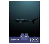 1000 Piece Jigsaw Puzzles for Teenagers Whale Shark Maldives Jigsaw for Adults Hands-on Game Pattern Assembly for Birthday, Chrismas 70x50cm/1000pcs