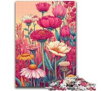 1000 Piece Jigsaw Puzzles for Teenagers Wildflower Summer Educational Games Wall Decoration Unique Birthday And Xmas Gifts 26x38cm
