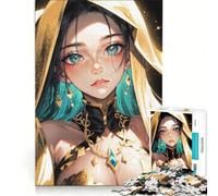 1000 Piece Jigsaw Puzzles for Teenagers Woman in A Sling Hands-on Game Difficult Challenge Unique Birthday And Gifts 38x26cm