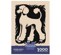 1000 Piece Jigsaw Puzzles for Teenagers World Poodle Day Jan 6 Adult Jigsaw Puzzle Brain Teaser Game Difficult Challenge Unique Birthday And Gifts 52x38cm/1000pcs