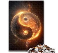 1000 Piece Jigsaw Puzzles for Teenagers Yin And Yang Teenager Jigsaw,Birthday Present, Gifts, Wall Art for Age 14 Years Up (75x50cm)