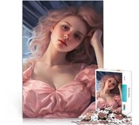 1000 Piece Jigsaw Puzzles for teenagers Young Sexy Anime Girl Lustige Spiele Die Liebe zwischen Paaren stärken52x38cm