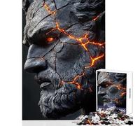 1000 Piece Jigsaw Puzzles for Teenagers Zeus Gr od Practical Game Birthday Present Home Decoration Toys Train Your Brain And Hands (38X26cm)
