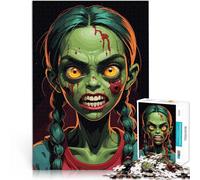 1000 Piece Jigsaw Puzzles for teenagers Zombie Girl Spielspielzeug als Familiengeschenk Wohnkunstdekor38x26cm