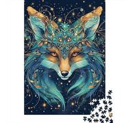 1000 Piece Jigsaw Puzzles Fox for Adults Paper Puzzles Educational Toys 1000pcs (38x26cm)