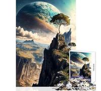 1000 Piece Jigsaw Puzzles Galactic Eden Panorama Home Decoration Toys Great Gift for Games Educational Game Enhance Love between Couples size 50x75cm