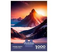 1000-piece Jigsaw Puzzles Galactic Peaks Adult Jigsaw Puzzle Hands-on Game Difficult Challenge Parent-child Interaction 52x38cm/1000pcs
